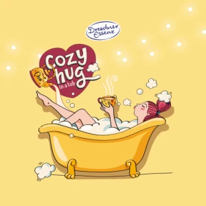 DRESDNER ESSENZ - płyn do kąpieli 40 ml - COZY HUG IN A TUB