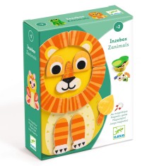 Djeco Magnetyczne puzzle ZANIMALS