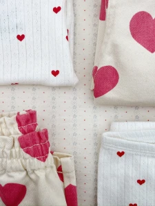 Konges Slojd - Spodnie Minnie - AMOUR ROUGE