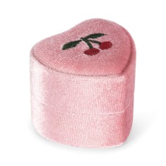 Konges Slojd - Pierścionek Love - CHERRY