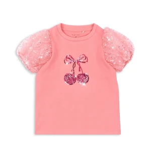 Konges Slojd - Koszulka t-shirt BALLERINA - STRAWBERRY ICE