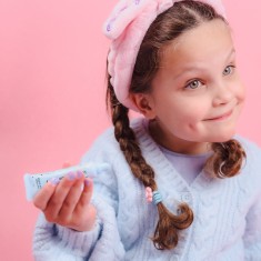 Oh Flossy - Naturalna pomadka nawilżająca błyszczyk - COTTON CANDY