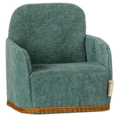 Maileg Akcesoria krzesło składane – Folding chair, Mouse - Mint