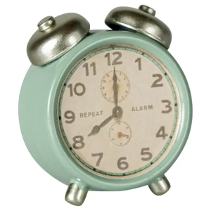 Maileg Akcesoria budzik – Alarm clock, Mouse - Mint