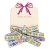 Konges Slojd - Gumki do włosów MINI BOW - WHITE/ROSE