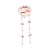 Konges Slojd - Spinki do włosów Pearly Tassel - PINK BOW