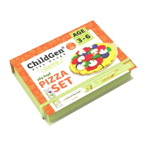 ChildGen, Zestaw kreatywny PIZZA, 100% naturalna ciastolina i akcesoria