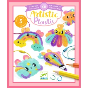 Djeco Magiczny plastik BRELOCZKI KAWAII