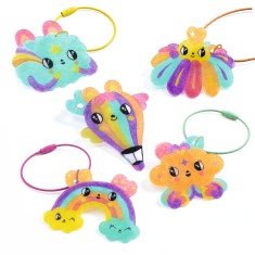 Djeco Magiczny plastik BRELOCZKI KAWAII