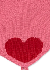Konges Slojd - Czapka wełniana Collette - PINK