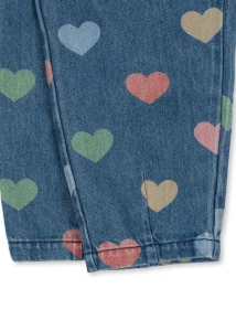 Konges Slojd - Spodnie jeansowe Magot - BON COEUR COLORÉ