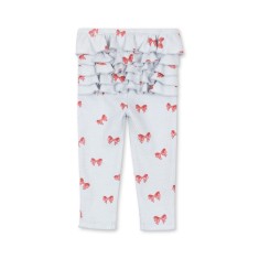 Konges Slojd - Spodnie SUI FRILL - ROSIA BLUE BOW