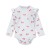 Konges Slojd - Body niemowlęce SUI FRILL - ROSIA BLUE BOW
