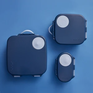 B.BOX Mini Lunchbox - szczelna śniadaniówka z przegródkami - Midnight