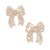 Konges Slojd - Spinki do włosów SEQUIN BOW - CAMEO ROSE