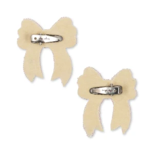 Konges Slojd - Spinki do włosów SEQUIN BOW - CAMEO ROSE