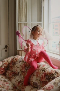 Konges Slojd - Rajstopy Glam - AMOUR PINK