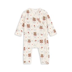 Konges Slojd - Piżamka z organicznej bawełny Newborn Onesie - PUPPY
