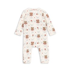 Konges Slojd - Piżamka z organicznej bawełny Newborn Onesie - PUPPY