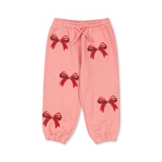 Konges Slojd - Spodnie dresowe LOU - STRAWBERRY ICE
