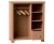 Maileg drewniana szafa - Wardrobe, Large - Dark powder