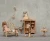 Maileg drewniana szafa - Wardrobe, Large - Dark powder