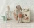 Maileg Akcesoria wiadro i mop - Miniature, Light blue
