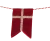 Maileg - Girlanda - Dannebrog