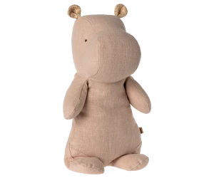 Maileg - Przytulanka Safari friends Hipopotam - Medium, Rose