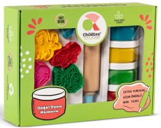 ChildGen - Zestaw kreatywny MORSKIE ZWIERZĘTA, 100% naturalna ciastolina i akcesoria