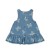 Konges Slojd - Sukienka Magot Frill - BELLA BOW BLU