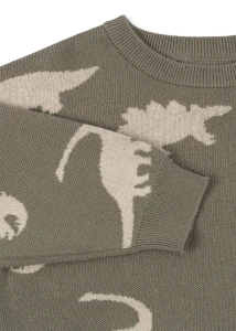 Konges Slojd - Dzianinowa bluzka LAPIS - DINO
