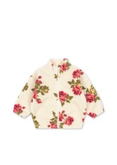 Konges Slojd- Kurtka pluszowa Jody Teddy- MIDORI BLANC