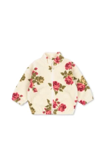 Konges Slojd- Kurtka pluszowa Jody Teddy- MIDORI BLANC