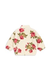 Konges Slojd- Kurtka pluszowa Jody Teddy- MIDORI BLANC