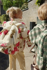 Konges Slojd- Kurtka pluszowa Jody Teddy- MIDORI BLANC