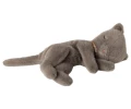 Maileg - Pluszowy śpiący kotek small - Grey