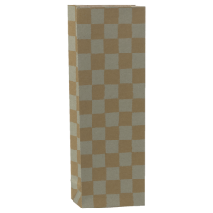Maileg - Torebka Prezentowa Mini, Checker - Mint/Ocher