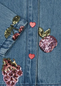 Kurtka Jeansowa Magot Sequin Vitamins